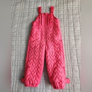 Gap Snowbib, Quilted Heart